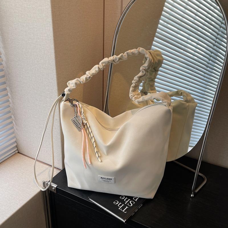 Повседневная сумка большой вместимости, женская новая расслабленная сумка-мессенджер через плечо для поездок на работу, сумка-тоут для студентки