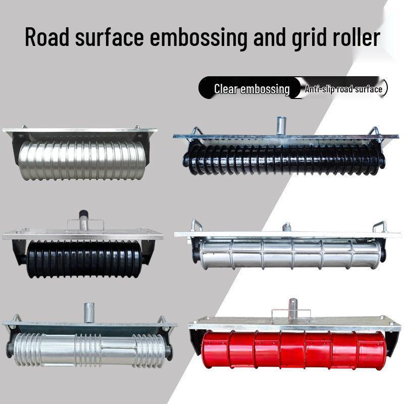 Concrete Pavement Texturizer and Anti-Slip Groover Roller Machine