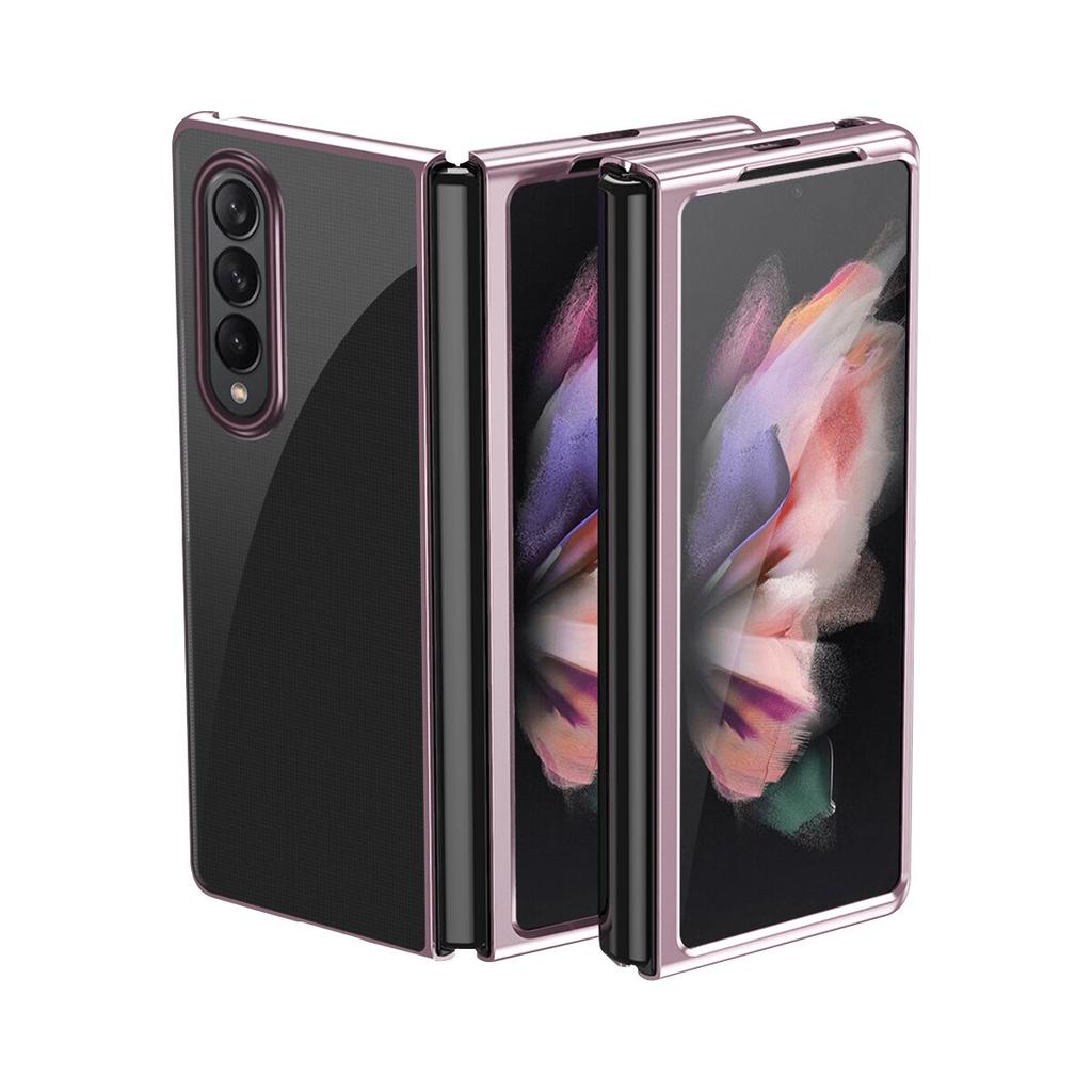 Прозрачный чехол для телефона Samsung Galaxy Z Fold 3 5G Fold3 Samsung Z Fold3 Жесткий противоударный чехол из ПК Coque Fundas etui