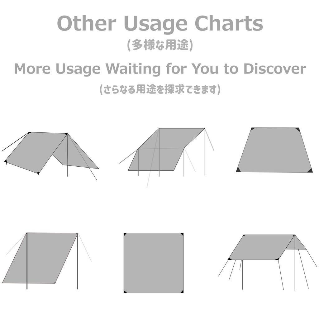 Azarxis Водонепроницаемый тент-палатка наземная сумка для хранения солнца горный многофункциональный брезент, тень, простыня, простыня, укрытие, складной, легкий, солнцезащитный козырек,