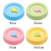 1/4Pcs Plastic Leak-Proof Food Storage With Straw Hole Canning Lids Jar Caps Mason Jar Lids