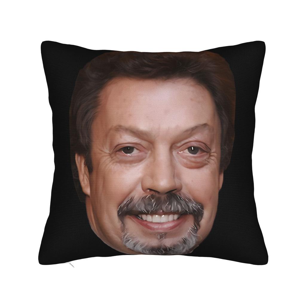 Decorative Pillow Covers RIP Tim Curry Merchandise Home Throw Pillow Case Cover Zipper Multiple Sizes
