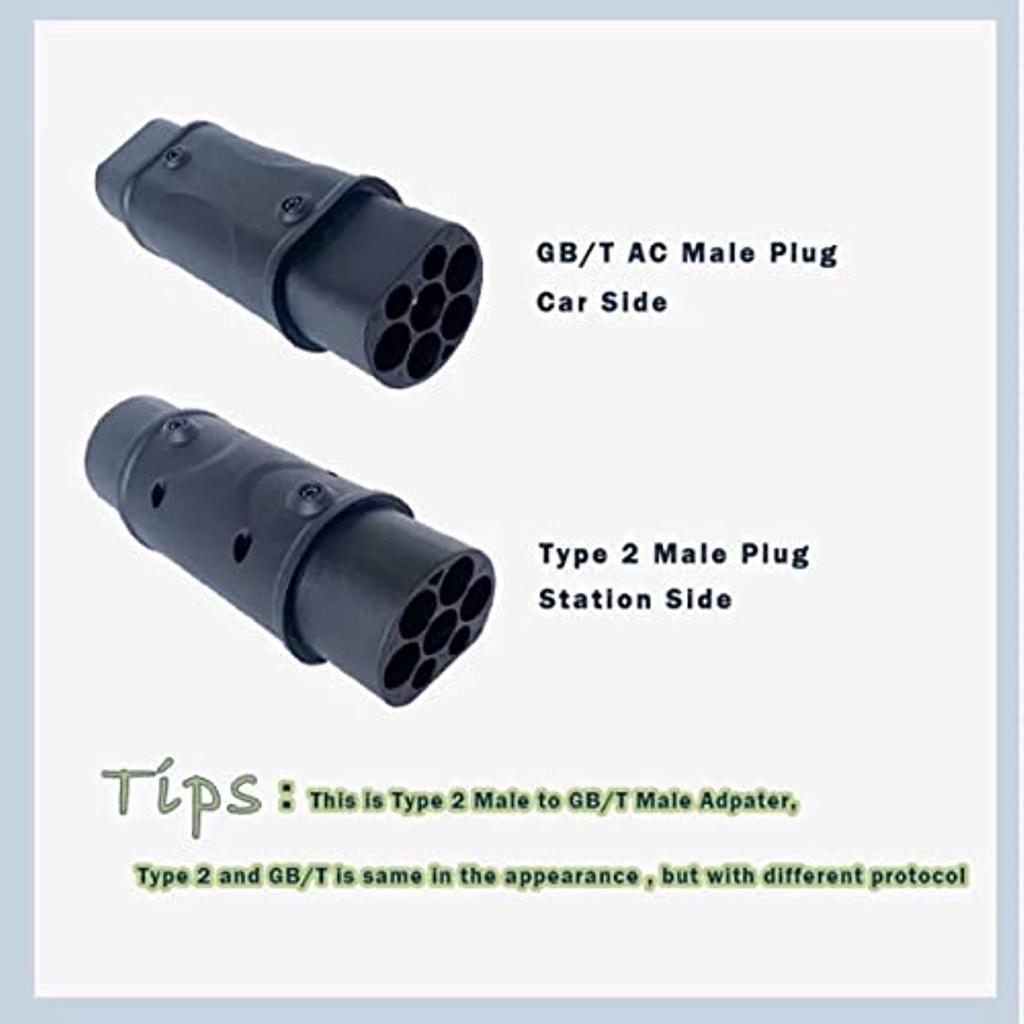 Адаптер GBT к типу 2 EV