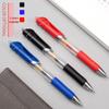 0.5mm Press-Action Ballpoint & Sign Pen Set - Black, Red, Blue for Students & Office