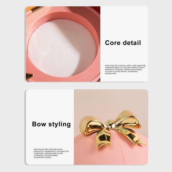 Консервированная цветочная шкатулка для кольца, бархатная подарочная коробка для ювелирных изделий, магнитная застежка, кольцо, ожерелье, кулон, футляр для предложения руки и сердца на День святого Валентина