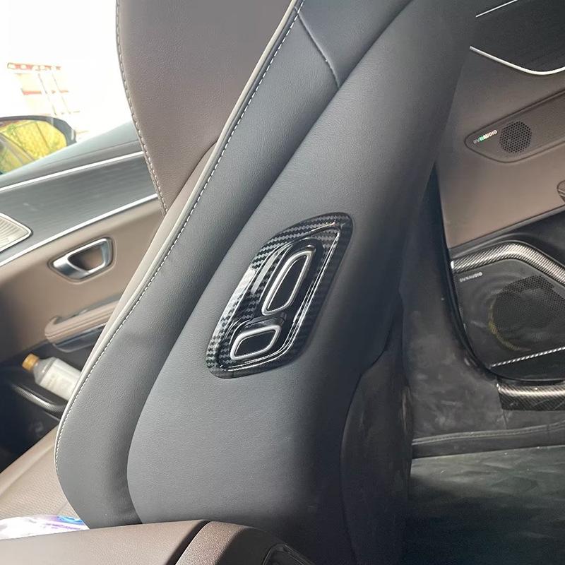 22 Отделка салона BYD Han для рамок динамиков, кнопок освещения и сидений