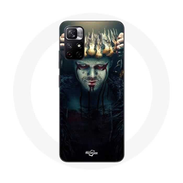 Coque - Vikings - Redmi Note 11 5G - Souple - Blanc - Motif Ragnar Lothbrok