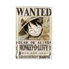 Магнит акриловый с наградой One Piece: Креативное украшение на холодильник в стиле аниме