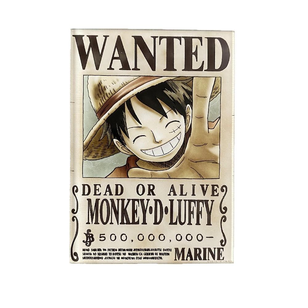 Магнит акриловый с наградой One Piece: Креативное украшение на холодильник в стиле аниме