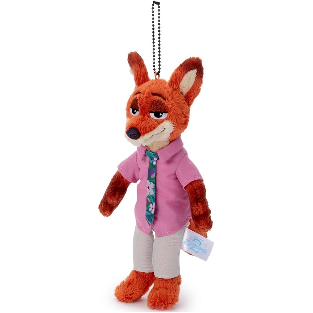 Takaratomy A.R.T.S Disney Zootopia 2 Nick Wilde Ball Chain Mascot Collectible Figure