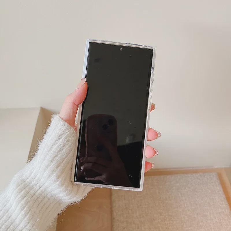 Индивидуальная этикетка для кошелька для чехлов S24 Ultra, S23, S22 Plus, S21+ с защитой от падения