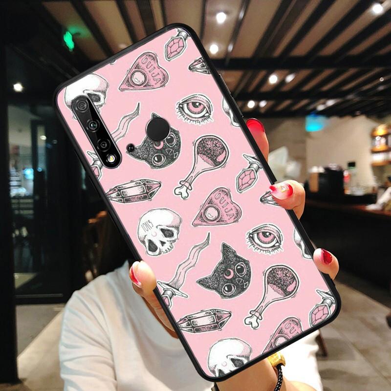 Чехол для телефона Girly Pastel Witch Goth для Huawei P50 Pro P30 P40 Lite P40Pro P20 lite P10 Plus Mate 20 Pro Mate20 X