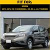 2x Кронштейн противотуманной фары для Honda CR-V 2012-2014 Передний со стороны водителя и пассажира Черный