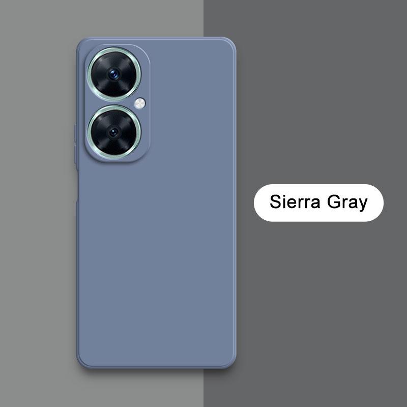 Square Liquid Silicone Back Cover for Huawei Nova 11 Pro Ultra 11i Soft Camera Protective Mobile Phone Case Nova11 Bags