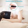 Fone Bluetooth наушники Спортивная повязка на голову для сна Эластичные беспроводные наушники Музыкальная маска для глаз Беспроводная Bluetooth-гарнитура повязка на голову