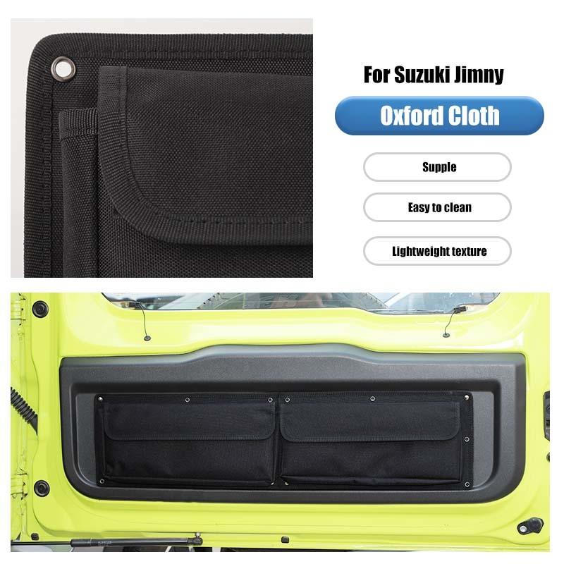Car Tailgate Organizer Storage Bag Fit for Suzuki Jimny 2019 Up Stowing Tidying