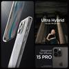 Etui Spigen Ultra Hybrid Na Iphone 15 Pro - Przezroczyste