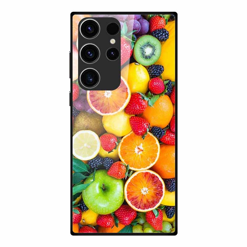Чехол для телефона Samsung S23 Ultra Задняя крышка Чехол Закаленное стекло Мягкий Funda Для Samsung Galaxy S23 Plus Чехол S 23 + Ultra Coque