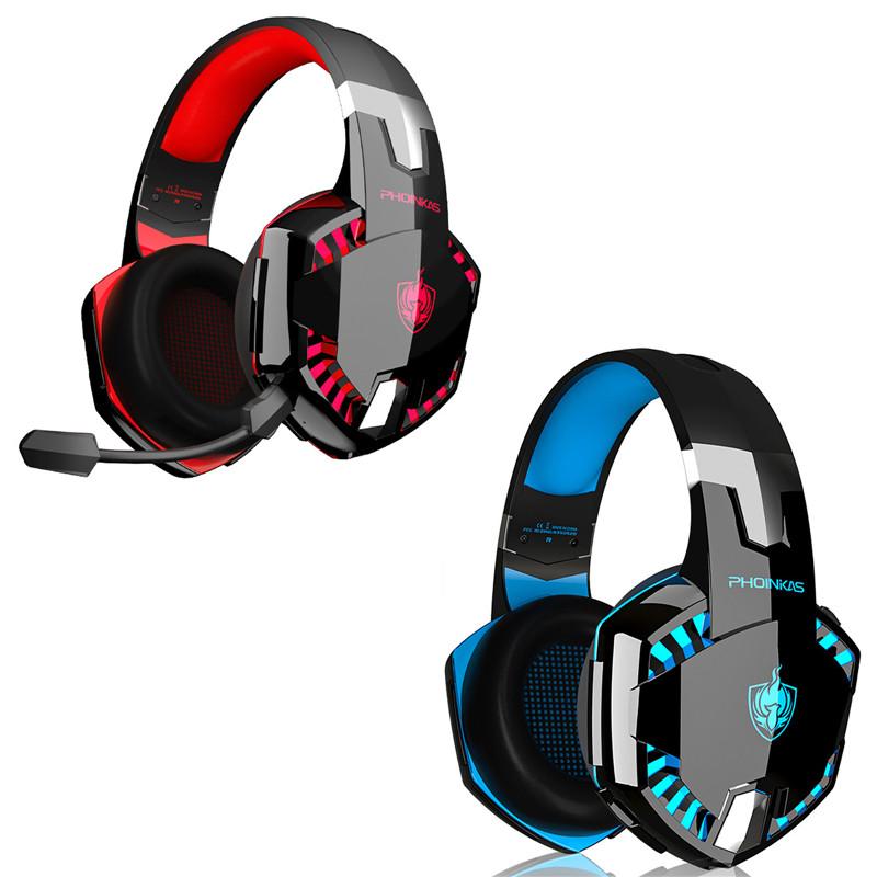 Head-Mounted Bluetooth Dual Mode Gaming Headset Stereo Noise Reduction Earphone Wired And Wireless Switchable