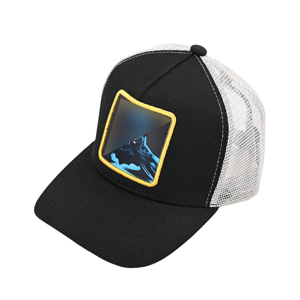 Personalized cartoon cartoon hat, trendy and cool mesh hat, embroidered baseball cap, sun protection breathable peaked cap source manufacturer