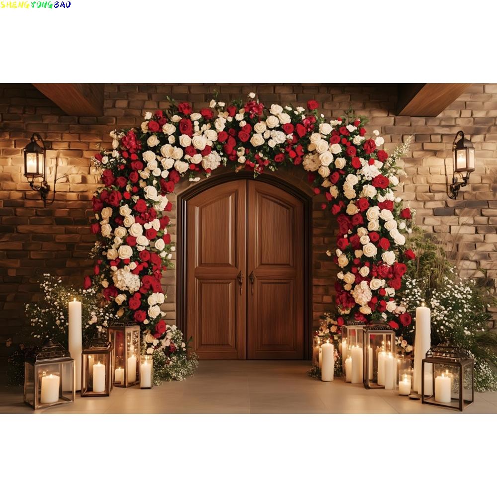 Happy Easter Backdrop Spring Natural Scenery Garden Rabbit Eggs Bunny Easter Adult Kids Portrait Photography Background Decor