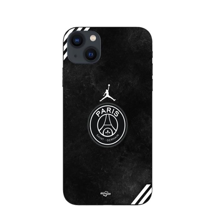 Coque - Maniacase - iPhone 15 - Noir - Jordan logo - Souple