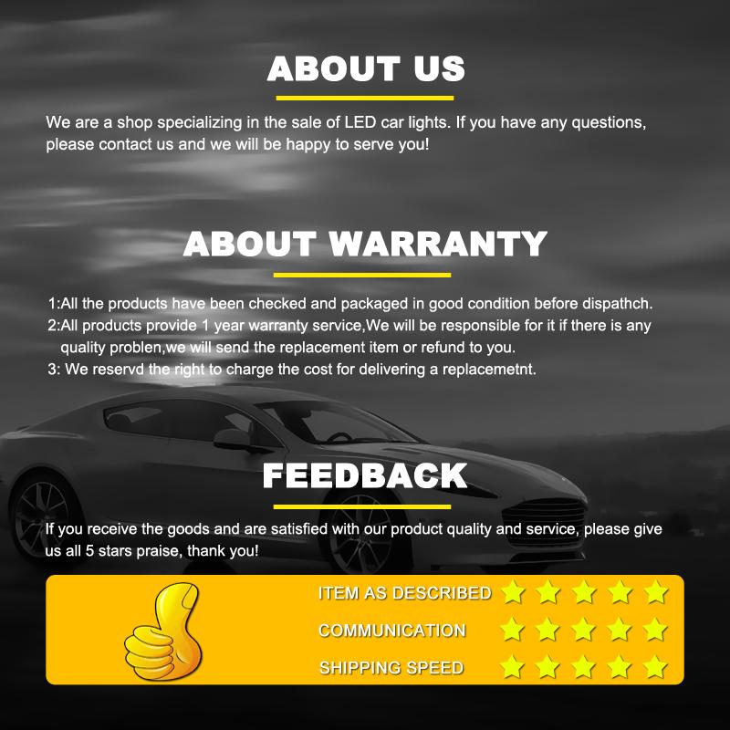 2Pcs LED License Plate Light For Ford C-MAX MK1 2003-2007 Focus MK2 2003-2008 Replace OEM 3M5A13550AA License Plate Lights 2