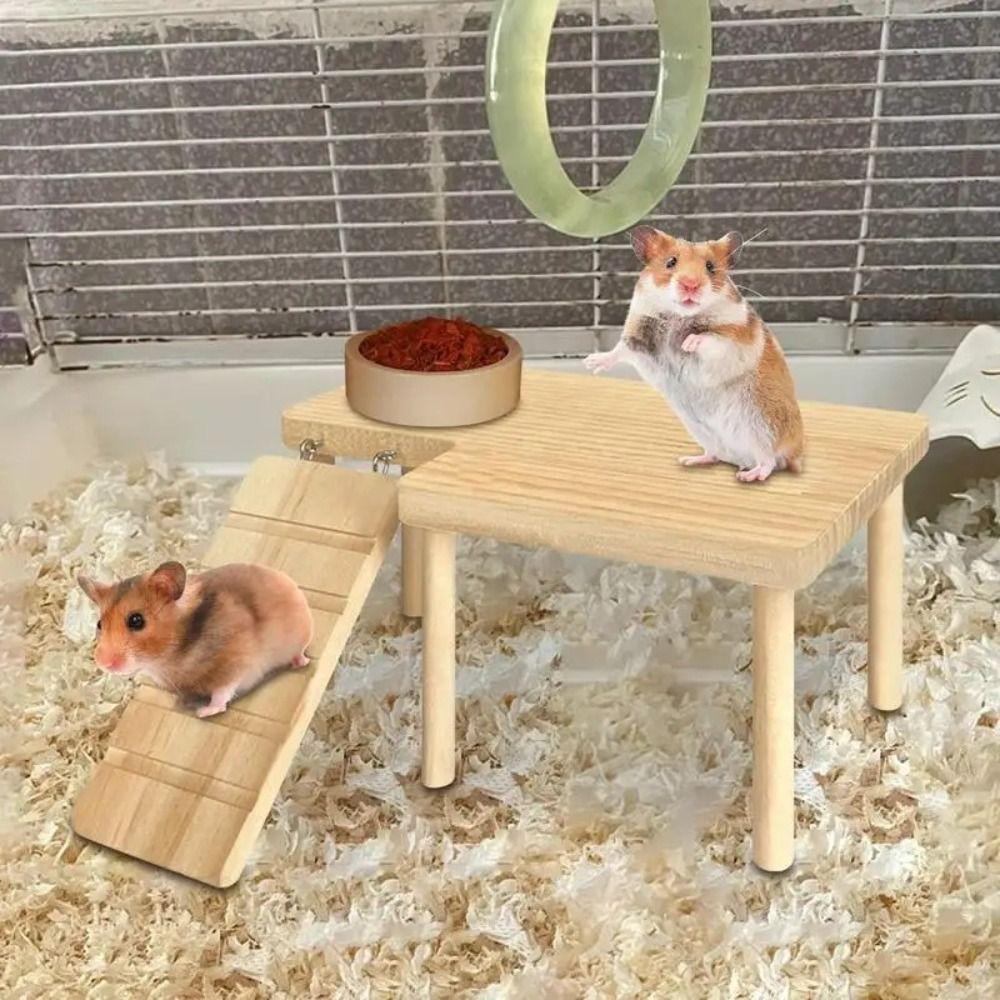 Многофункциональная игрушка-лестница для маленьких домашних животных U-образной/L-образной формы, игрушки для лазания хомяка, доска для прыжков, подарки