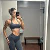 American Style Fashionable Butt-Lifting Yoga Pants Set with Halter Neck Beautiful Back Sports Tank Top Training Peach-Shaped Fitness Outfit for Women