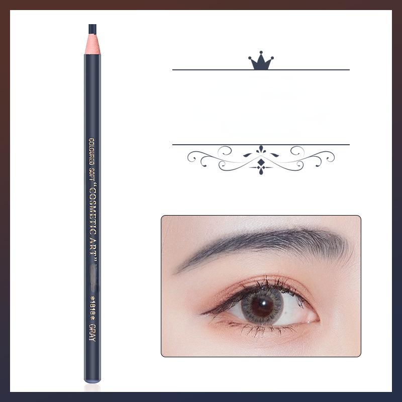 5 цветов карандаш для бровей водостойкий прочный не размазывающийся из натуральной древесины твердый стержень деревянный карандаш для бровей ручка для бровей золотая