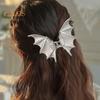 Halloween Hair Claw Bat Skull Hand Spider Design Hair Clip Metal Secure Grip Back Head Hair Claw Party Prom Accessories
