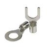 320 PCS Brass Non-Insulated Ring Fork Terminal Crimp Electric Wire Terminals Battery Cable Terminals High Conductivity