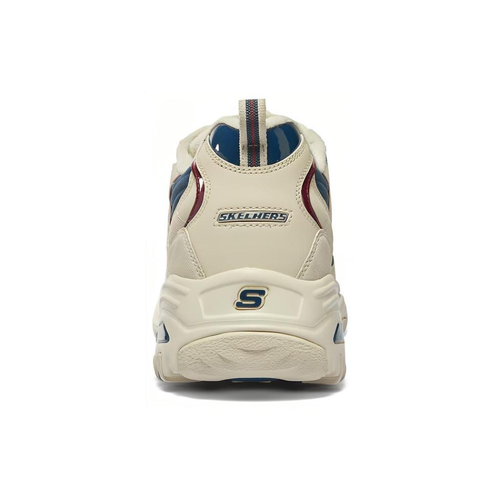 Skechers DLites 1.0 Удобные Прочные Дышащие Низкие Папины Кроссовки Мужские Сникеры Светло-Синие 894269-NTNV