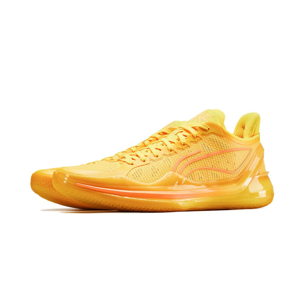 Li Ning Liren 4 V2 Манговый Желтый BOOM Низкие Баскетбольные Кроссовки Унисекс Неоновый Манговый Желтый ABAU037-5