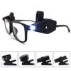 Portable Mini LED Light Glasses Clip-on Lamp Reading Illumination Outdoor Tool
