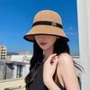 Big Head Circumference Bucket Hat Female M Standard Face Covering Sun Protection Hat UV Protection Beach Outdoor Sun Hat