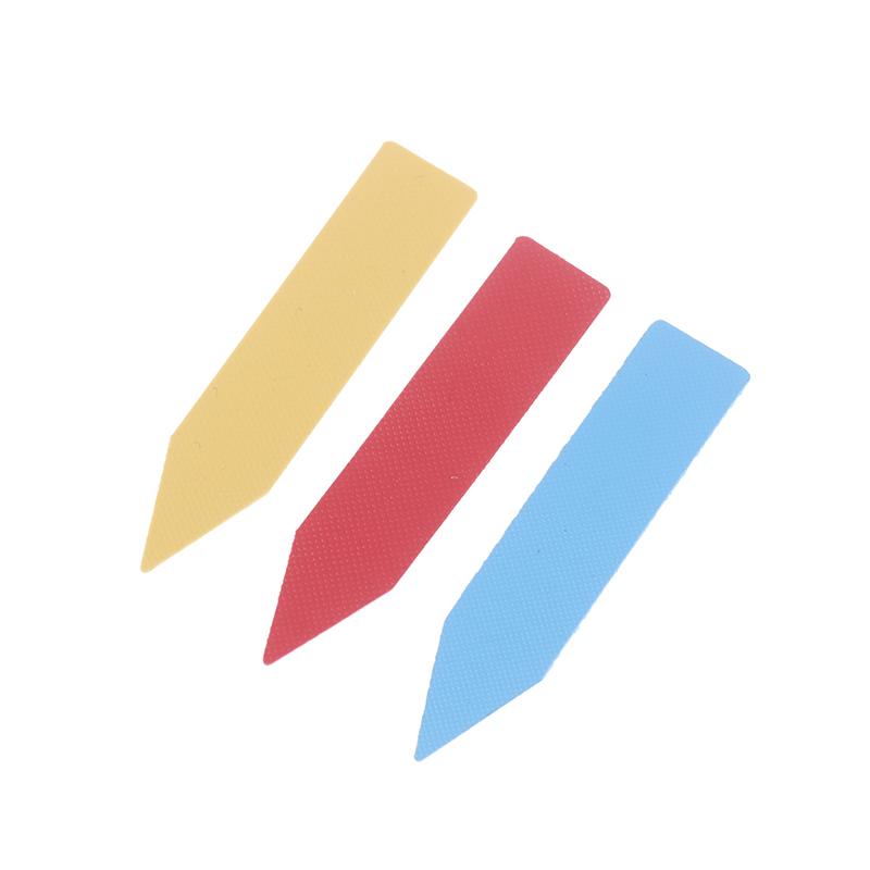 100Pcs Garden Plant Tag Labels Plant Accessories Flower Pots Plastic Plant Tags Nursery Markers Seedling Labels Mark DIY Tools