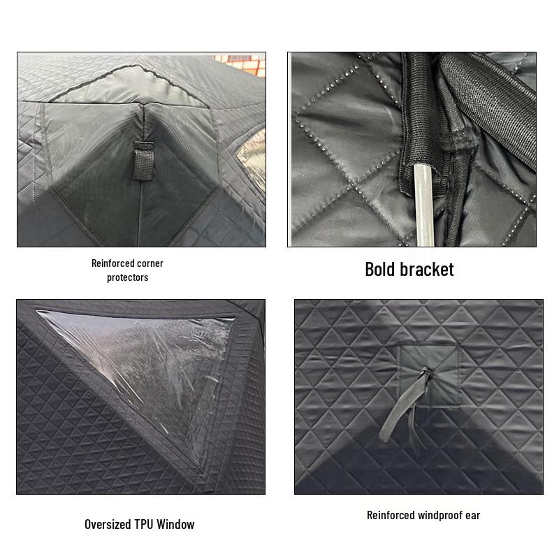 ZISIZ Winter Sauna Ice Fishing Tent