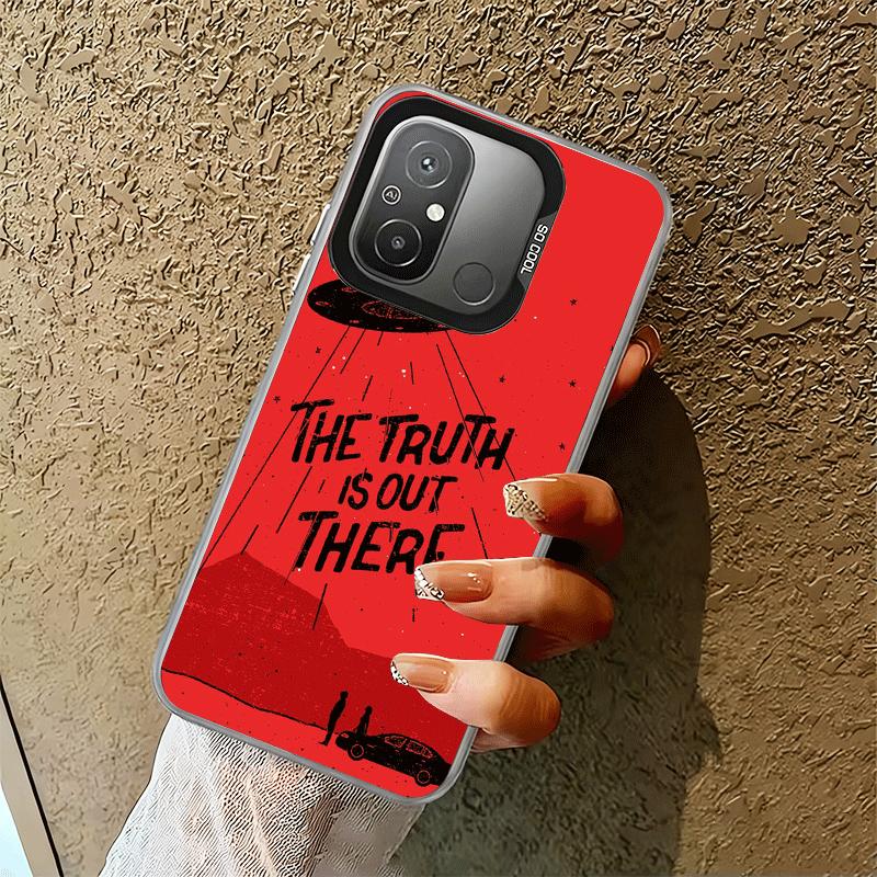 Защитный чехол для телефона The X Files I Want to Believe для Xiaomi Poco X7 X6 X5 X3 Pro F7 Ultra M8 Redmi 15C 15 14C 13C 12C 10C 13