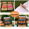 Space-saving 3D Tear-away 2027 Desk Calendar with LED Light for Neat Desks