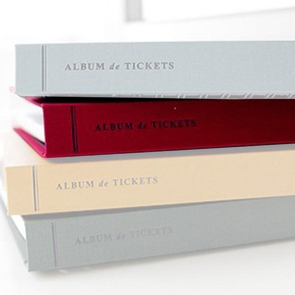 Iconic Ticket Book V.4, Burgundy, 1 Piece