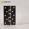 5 Inch Solid Brass Ball Bearing Door Hinges, Silent Wooden Hinge, Gold/Antique Brass/Bronze/Black Finish