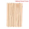 50pcs Disposable Wooden Coffee Stirrers Cold Drinking Stir Beverage Sticks