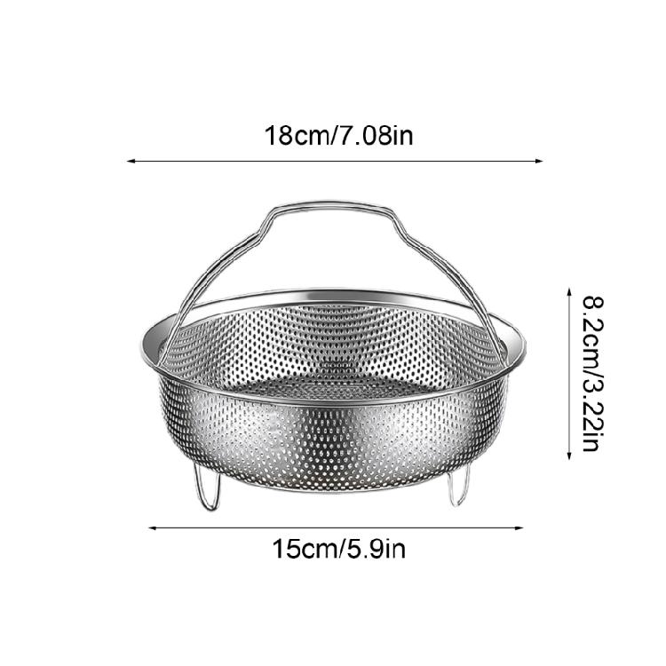 Пароварки из нержавеющей стали Корзины для слива Сливные корзины для риса, яиц, овощей, мяса