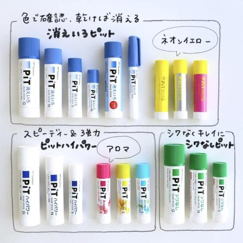 Клей-карандаш Tombow Pencil Stick Disappearing Pit N PT-NC Blue Размер корпуса: 25x100 мм/Вместимость примерно. 22г/40г