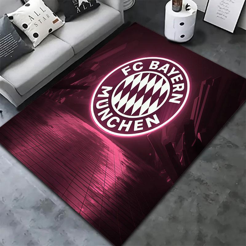 Ковер FC Bayern München для гостиной, спальни, дома, дивана, детской игровой, нескользящий коврик