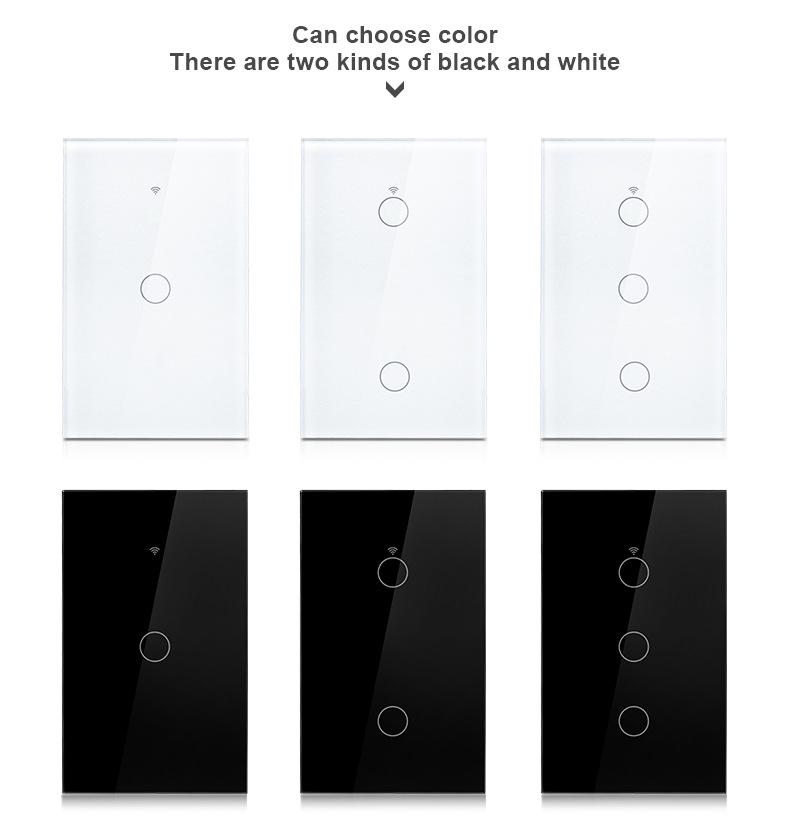 Tuya Smart WiFi + RF US Universal Switch, совместимый с Alexa, с функциями Single/Zero Fire и App Timing