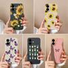 Для Apple iPhone 16 Pro Plus 16Promax чехлы для телефонов Shell Fancy Colorful Daisy Sunflower мягкий тонкий защитный чехол из жидкого силикона для iPhone Capa