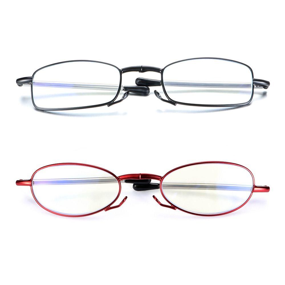 Compact Folding Reading Glasses Readers Glasses with Glasses Case for Women & Men