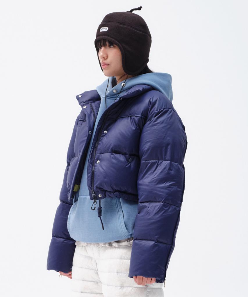 Outdoor Products W Пуховик с высокой горловиной (фиолетовый)
